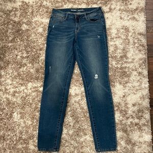 Mid- Rise Rockstar Jeans.